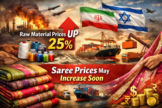 Impact of Global Conflict on Saree Prices